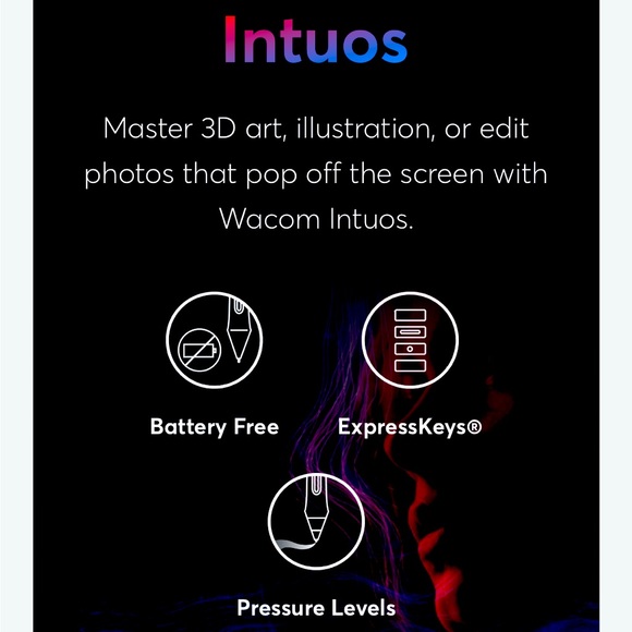 Wacom Intuos White Pen Tablet S - Picture 12 of 15